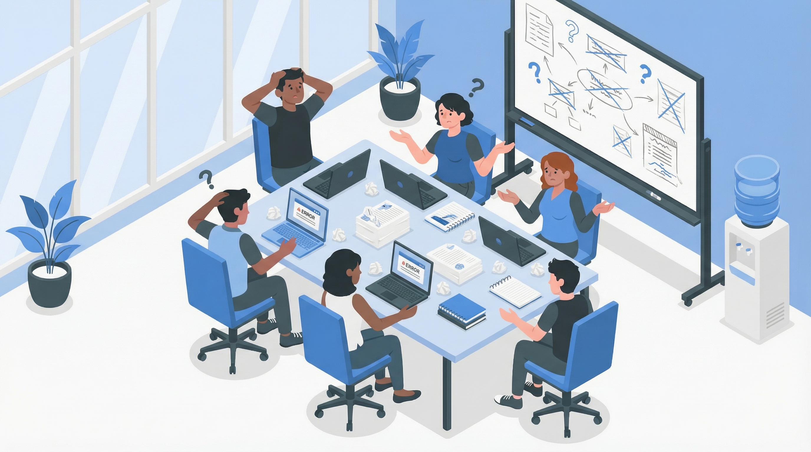 Team plant Einführung einer IGA-Lösung im Meeting